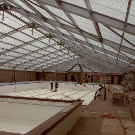 Pool redevelopment 1986