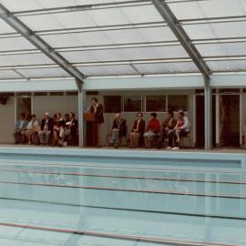 Pool redevelopment 1986