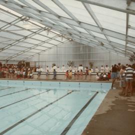 Pool redevelopment 1986