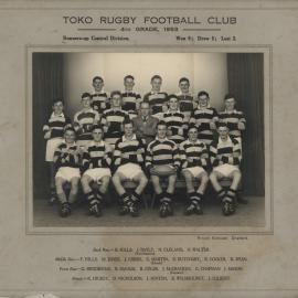 Toko Rugby Football Club, 1953