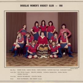 Douglas Womens Hockey Club 1986