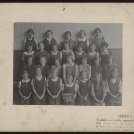 Stratford Standard V Girls, 1929