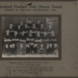 Stratford Football Club Senior Team, 1925