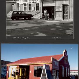 Clean Shoppe Ltd 1990 / The Mill Liquor Store 2015 