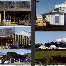 Ngaere Hall and old dairy factory 