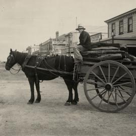 Broadway - horse and cart 