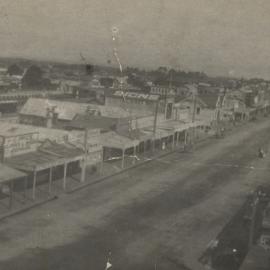 Aerial view of Broadway 