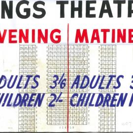 Kings Cinema Seating plan 1