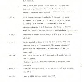 Kings Cinema Minutes - page 1