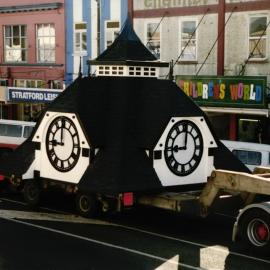 Installation of New Clock Tower