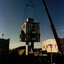 Installation of New Clock Tower