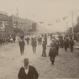 After turning of first sod on new Railway