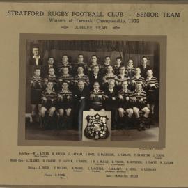 Stratford Rugby Football Club - Senior Team 1935