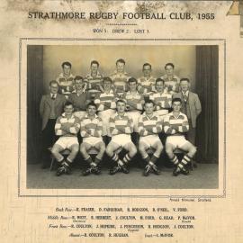 Strathmore Rugby Football Club 1955