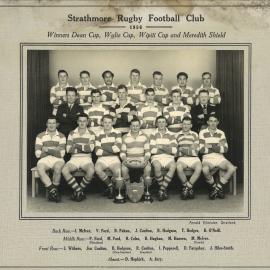Strathmore Rugby Football Club 1956