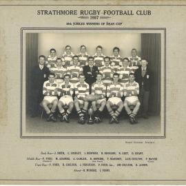 Strathmore Rugby Football Club 1957
