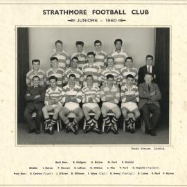 Strathmore Rugby Football Club Juniors 1960