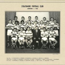 Strathmore Rugby Football Club Juniors 1966