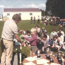 Stanley School - Calf Day - November 1984