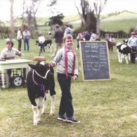 Stanley School - Calf Day - November 1984