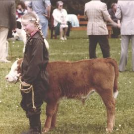 Stanley School - Calf Day - November 1984