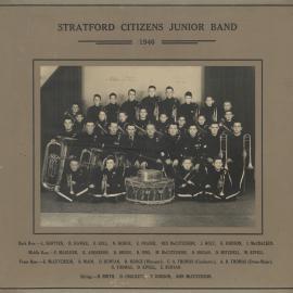 Stratford Citizens Junior Band, 1946