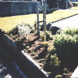 Planter box Juliet Street August 1997