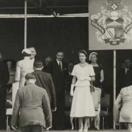 Visit of Queen Elizabeth II