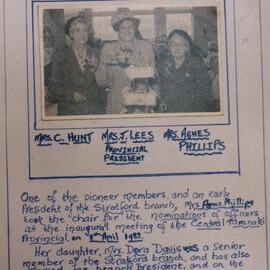 Central Taranaki Provincial Rural Womens New Zealand 60th Jubilee 1993