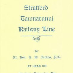 Official Opening Stratford Taumarunui Railway Line 1932