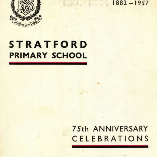 Stratford Primary School 75th Anniversary Celebrations 1957