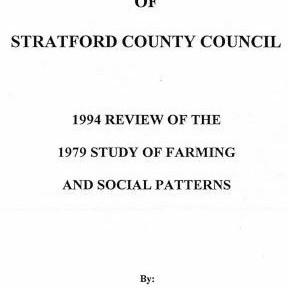1994 Review of Farming and Social Patterns in the Whangamomona Riding - David Walter