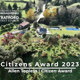 Stratford Citizen Awards 2023 - Allen Topless