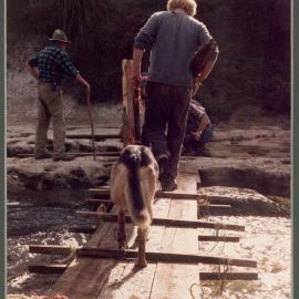 Eddie Hasler & Grandson Darryl Hassler, Coopers Crossing Douglas Nth Rd