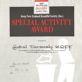 Taranaki WDFF 1990 - 2003