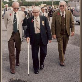 Three Men Walking
