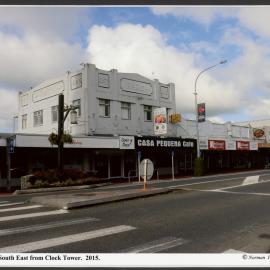 Broadway South East from Clock Tower 2015
