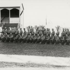 Infantry camp, Stratford during World War 2. 