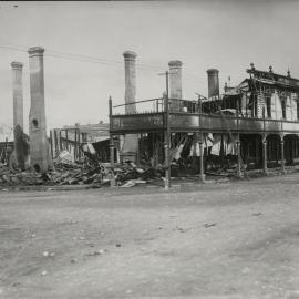 Remains of first borough chambers 