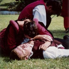 Shakespearean performers, location and year unknown.