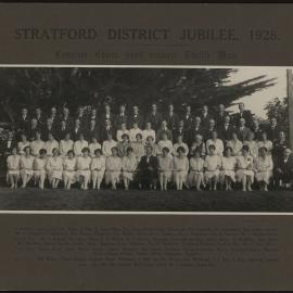 Stratford District Jubilee, 1928 