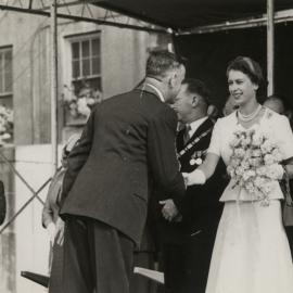Queen Elizabeth II visits Stratford 
