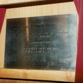 Percy Thomson Gallery opening 2002 