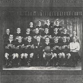 Stratford Senior Rugby League team, year unknown