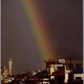 Broadway Stratford after a storm. 