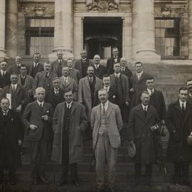 Taranaki Representatives on Parliament Steps