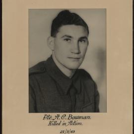 Pte. A. C. Bowman