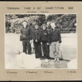 Taranaki "Have a Go" Competition Winners, 1965