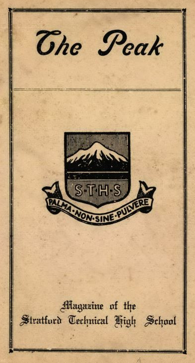 The Peak - Magazine of the Stratford Technical High School - 1934