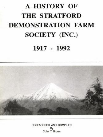 A History of the Stratford Demonstration Farm Society 1917-1992